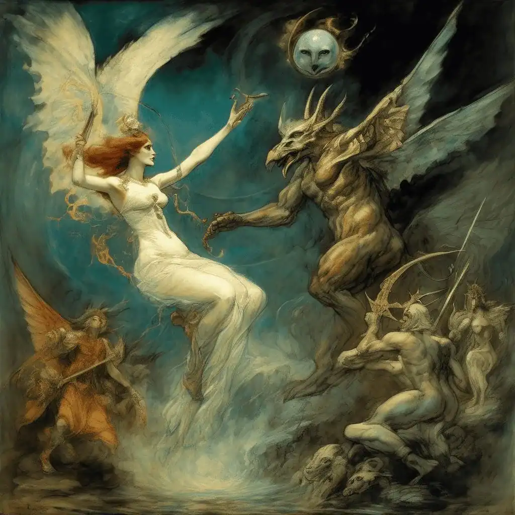 Incantation – Felicien Rops